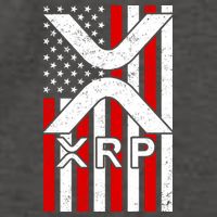 XRP Cryptocurrency USA American Flag Vector Backpack
