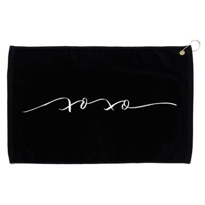 Xoxo Cute Valentines Day Gift Grommeted Golf Towel