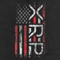Xrp Crypto Xrp Cryptocurrency American Flag Xrp Cool Comfort Performance Bucket Hat