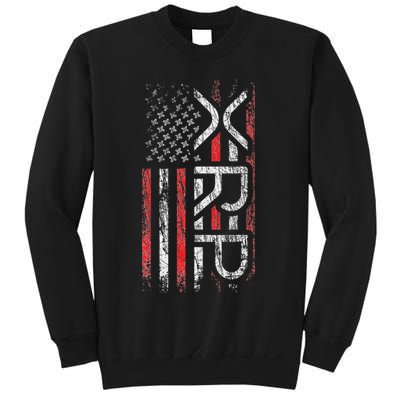 Xrp Crypto Xrp Cryptocurrency American Flag Xrp Sweatshirt