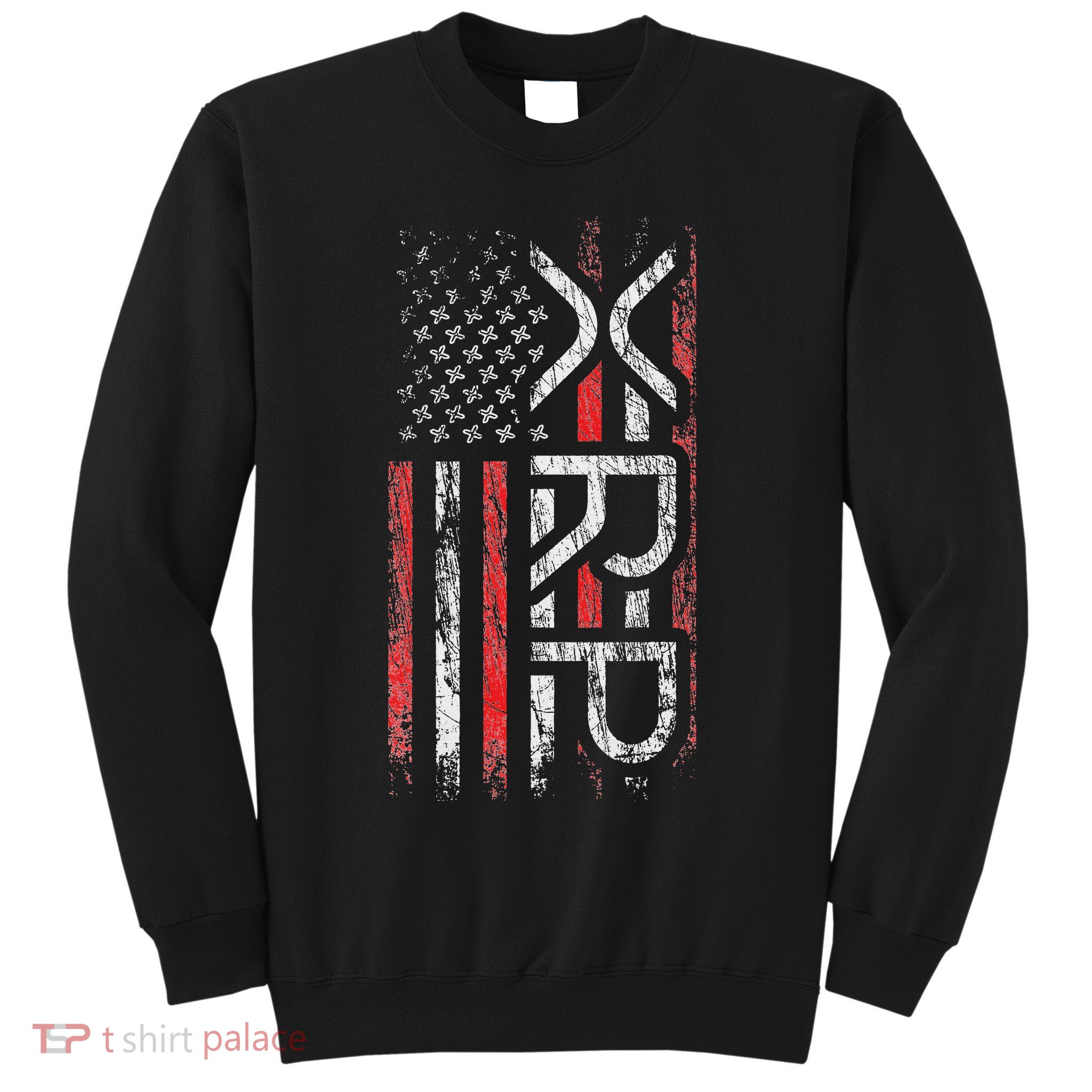 Xrp Crypto Xrp Cryptocurrency American Flag Xrp Sweatshirt