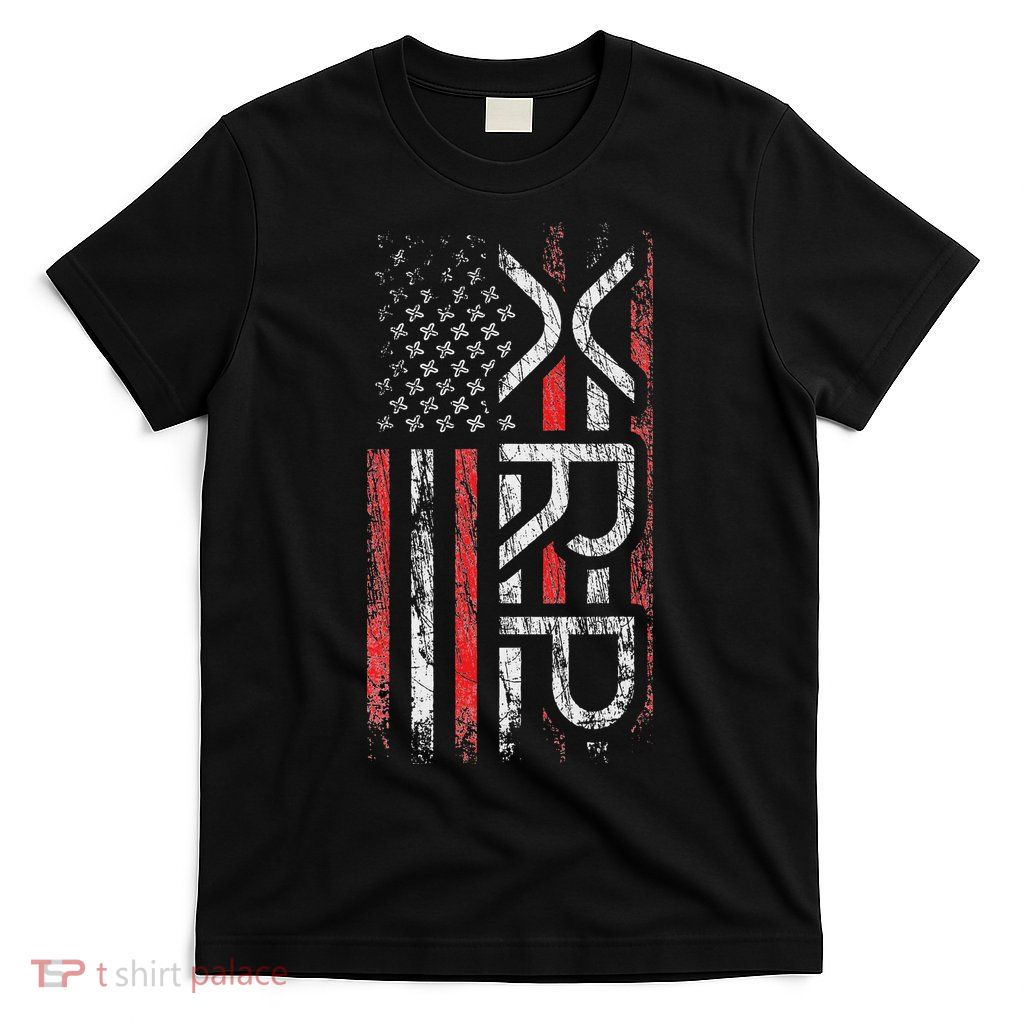 Xrp Crypto Xrp Cryptocurrency American Flag Xrp T-Shirt