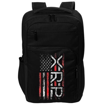 Xrp Crypto Xrp Cryptocurrency American Flag Xrp Impact Tech Backpack