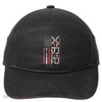 Xrp Crypto Xrp Cryptocurrency American Flag Xrp 7-Panel Snapback Hat
