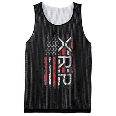 Xrp Crypto Xrp Cryptocurrency American Flag Xrp Mesh Reversible Basketball Jersey Tank
