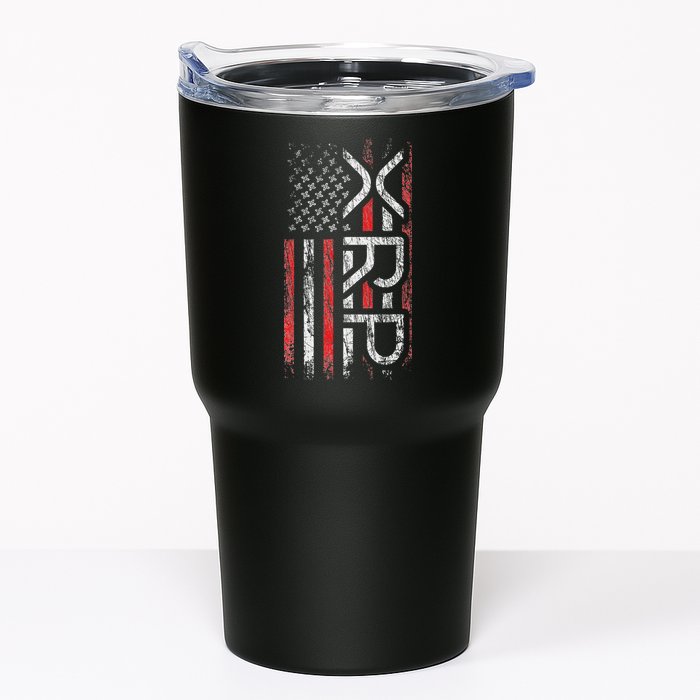 Xrp Crypto Xrp Cryptocurrency American Flag Xrp Tumbler