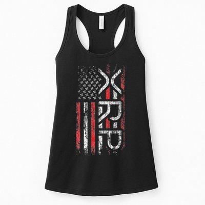 Xrp Crypto Xrp Cryptocurrency American Flag Xrp Womens Tank Top
