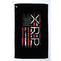 Xrp Crypto Xrp Cryptocurrency American Flag Xrp Golf Towel