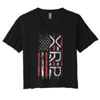 Xrp Crypto Xrp Cryptocurrency American Flag Xrp Crop Top