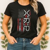 Xrp Crypto Xrp Cryptocurrency American Flag Xrp Womens T-Shirt