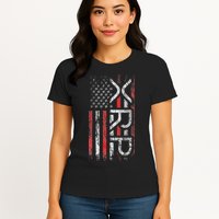 Xrp Crypto Xrp Cryptocurrency American Flag Xrp Womens T-Shirt