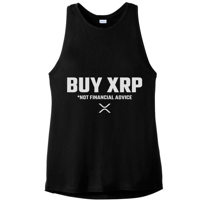 Xrp Crypto Xrp Cryptocurrency Buy Xrp Xrp Ladies PosiCharge Tri-Blend Wicking Tank