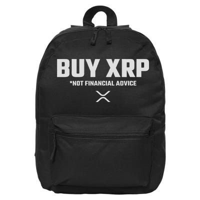 Xrp Crypto Xrp Cryptocurrency Buy Xrp Xrp 16 in Basic Backpack