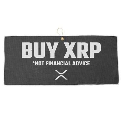 Xrp Crypto Xrp Cryptocurrency Buy Xrp Xrp Large Microfiber Waffle Golf Towel