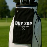 Xrp Crypto Xrp Cryptocurrency Buy Xrp Xrp Golf Towel