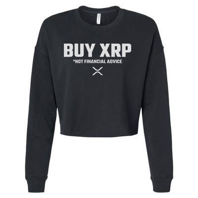Xrp Crypto Xrp Cryptocurrency Buy Xrp Xrp Cropped Pullover Crew