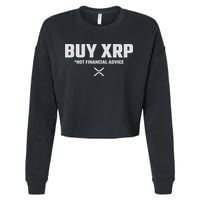 Xrp Crypto Xrp Cryptocurrency Buy Xrp Xrp Cropped Pullover Crew