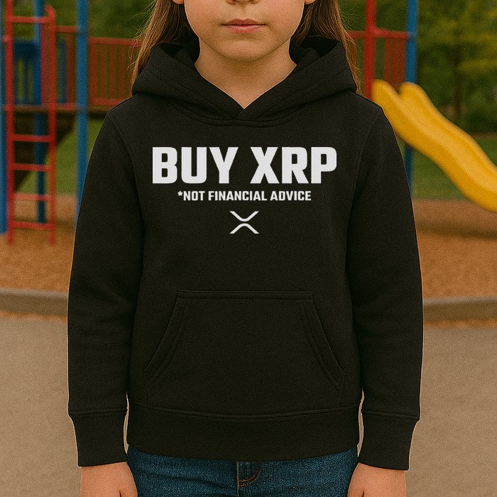 Xrp Crypto Xrp Cryptocurrency Buy Xrp Xrp Kids Hoodie