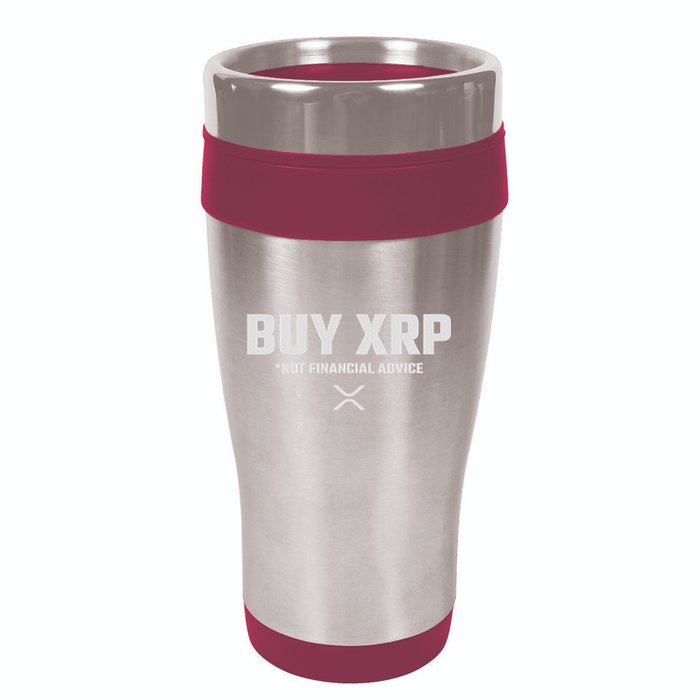 Xrp Crypto Xrp Cryptocurrency Buy Xrp Xrp 16oz Travel Tumbler