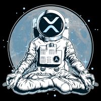 XRP Cryptocurrency Yoga Astronaut Moon Baby Bodysuit