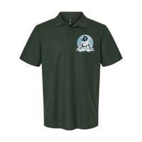 XRP Cryptocurrency Yoga Astronaut Moon Softstyle Adult Sport Polo