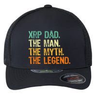 Xrp Dad Crypto Merchandise Man Myth Legend Flexfit Unipanel Trucker Cap