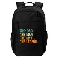 Xrp Dad Crypto Merchandise Man Myth Legend Backpack
