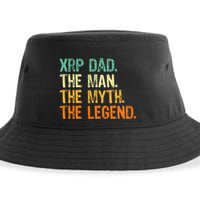 Xrp Dad Crypto Merchandise Man Myth Legend Sustainable Bucket Hat