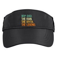 Xrp Dad Crypto Merchandise Man Myth Legend Adult Drive Performance Visor