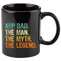 Xrp Dad Crypto Merchandise Man Myth Legend 11oz C Handle Ceramic Mug
