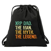 Xrp Dad Crypto Merchandise Man Myth Legend Drawstring Bag