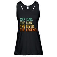 Xrp Dad Crypto Merchandise Man Myth Legend Ladies Essential Flowy Tank