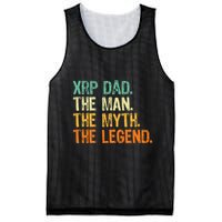 Xrp Dad Crypto Merchandise Man Myth Legend Mesh Reversible Basketball Jersey Tank