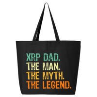Xrp Dad Crypto Merchandise Man Myth Legend 25L Jumbo Tote