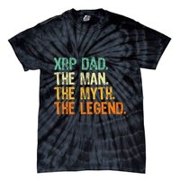 Xrp Dad Crypto Merchandise Man Myth Legend Tie-Dye T-Shirt