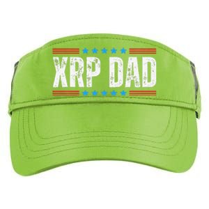 Xrp Dad Crypto Merchandise Adult Drive Performance Visor