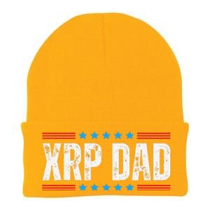 Xrp Dad Crypto Merchandise Knit Cap Winter Beanie