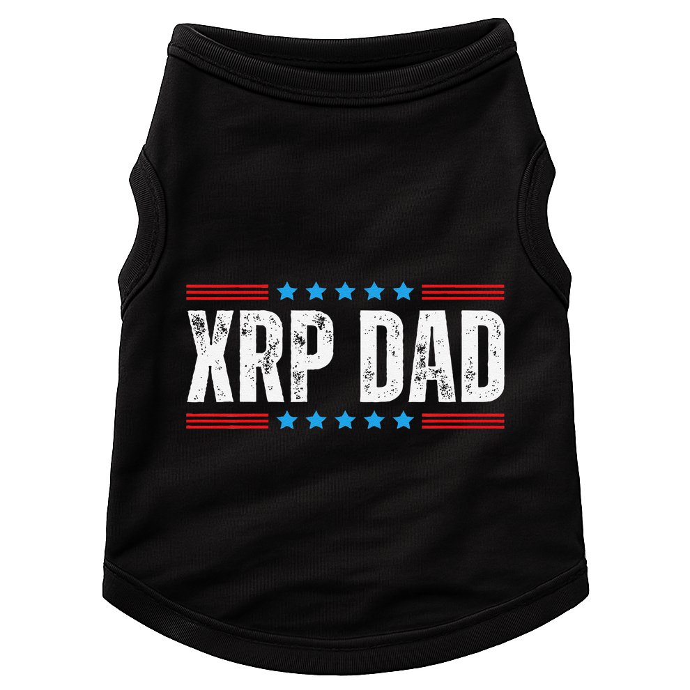 Xrp Dad Crypto Merchandise Doggie Tank