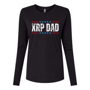 Xrp Dad Crypto Merchandise Womens Cotton Relaxed Long Sleeve T-Shirt