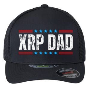 Xrp Dad Crypto Merchandise Flexfit Unipanel Trucker Cap