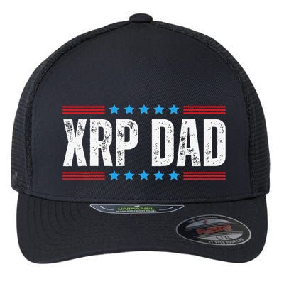 Xrp Dad Crypto Merchandise Flexfit Unipanel Trucker Cap