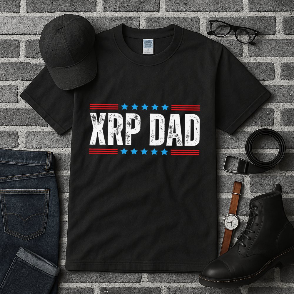 Xrp Dad Crypto Merchandise Tall T-Shirt