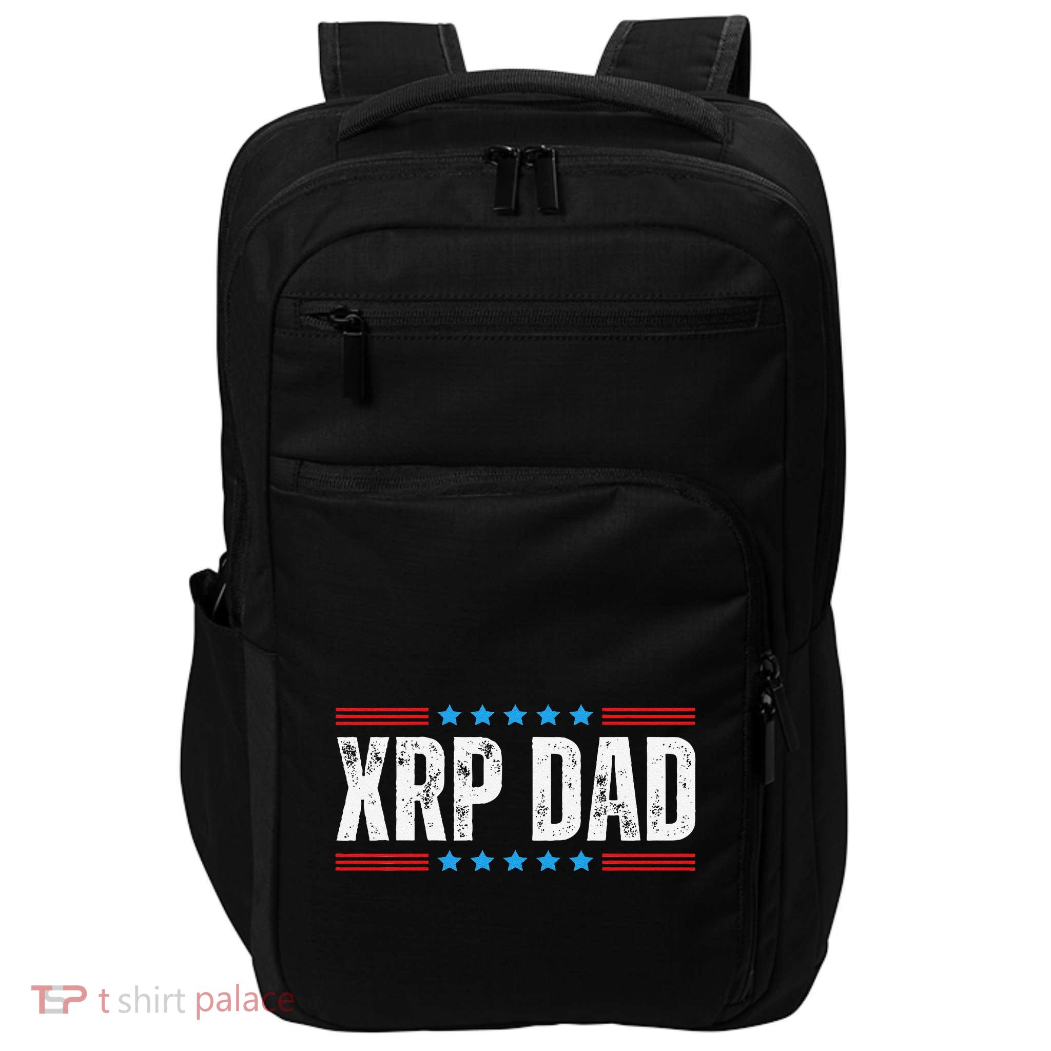 Xrp Dad Crypto Merchandise Impact Tech Backpack