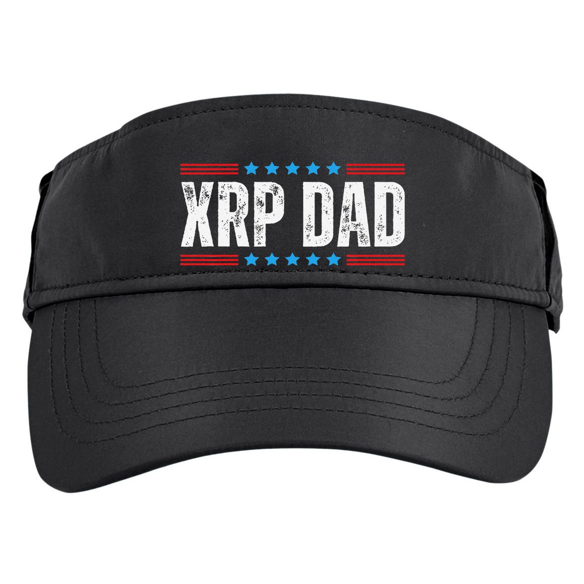 Xrp Dad Crypto Merchandise Adult Drive Performance Visor
