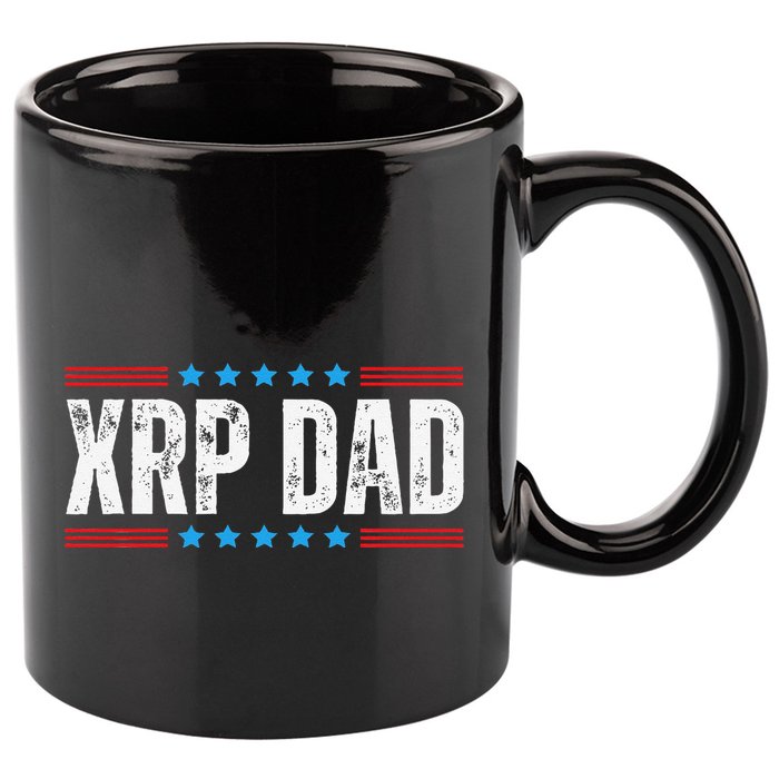 Xrp Dad Crypto Merchandise 11oz C Handle Ceramic Mug