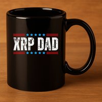 Xrp Dad Crypto Merchandise 11oz C Handle Ceramic Mug