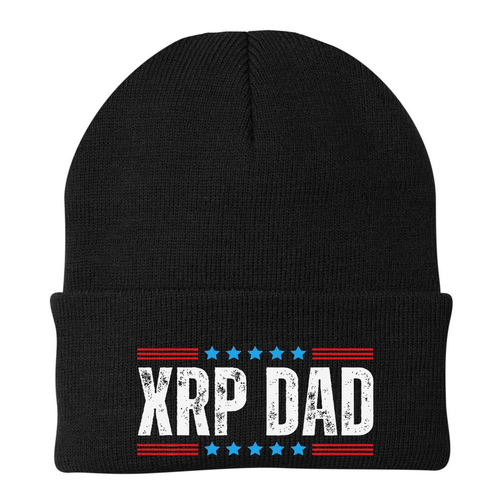 Xrp Dad Crypto Merchandise Beanie