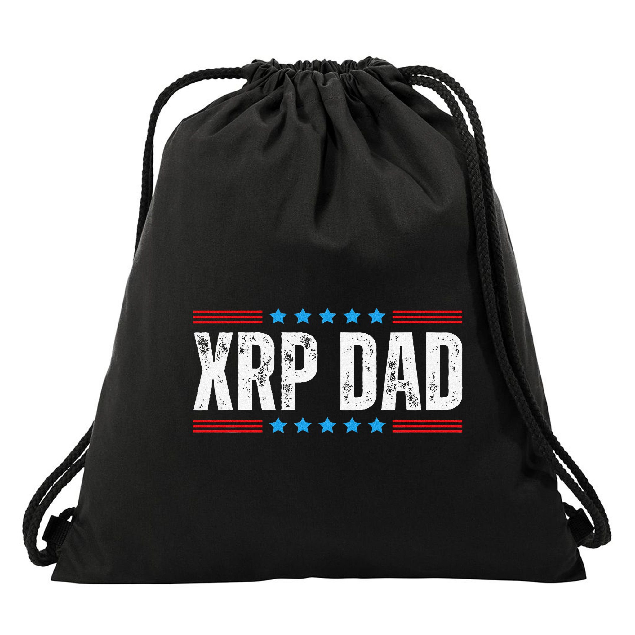 Xrp Dad Crypto Merchandise Drawstring Bag