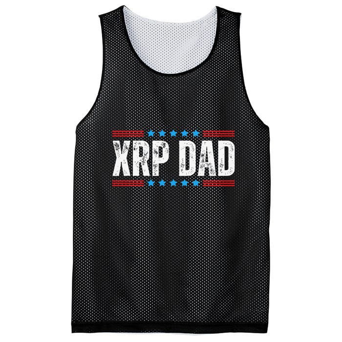 Xrp Dad Crypto Merchandise Mesh Reversible Basketball Jersey Tank