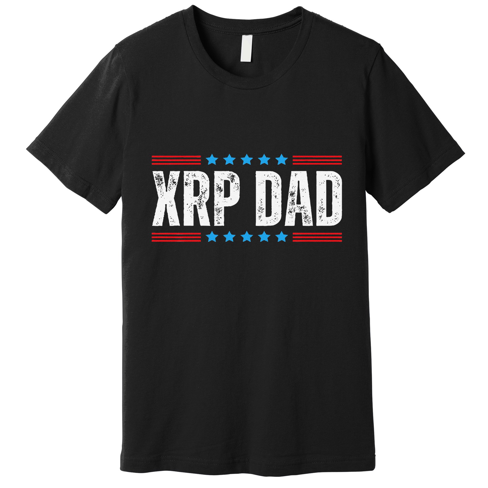 Xrp Dad Crypto Merchandise Premium T-Shirt
